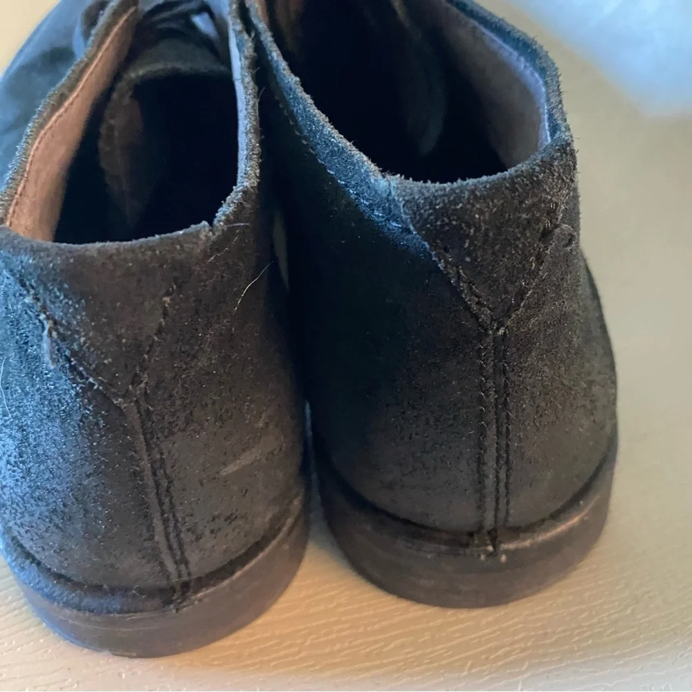 John Varvatos Portland Black Antiqued Leather Chukka Boot Mens Size 9.5